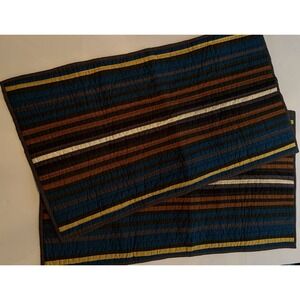Pendleton Olympic National Park King Shams Set of 2 Quilted Cotton Brown 20x36